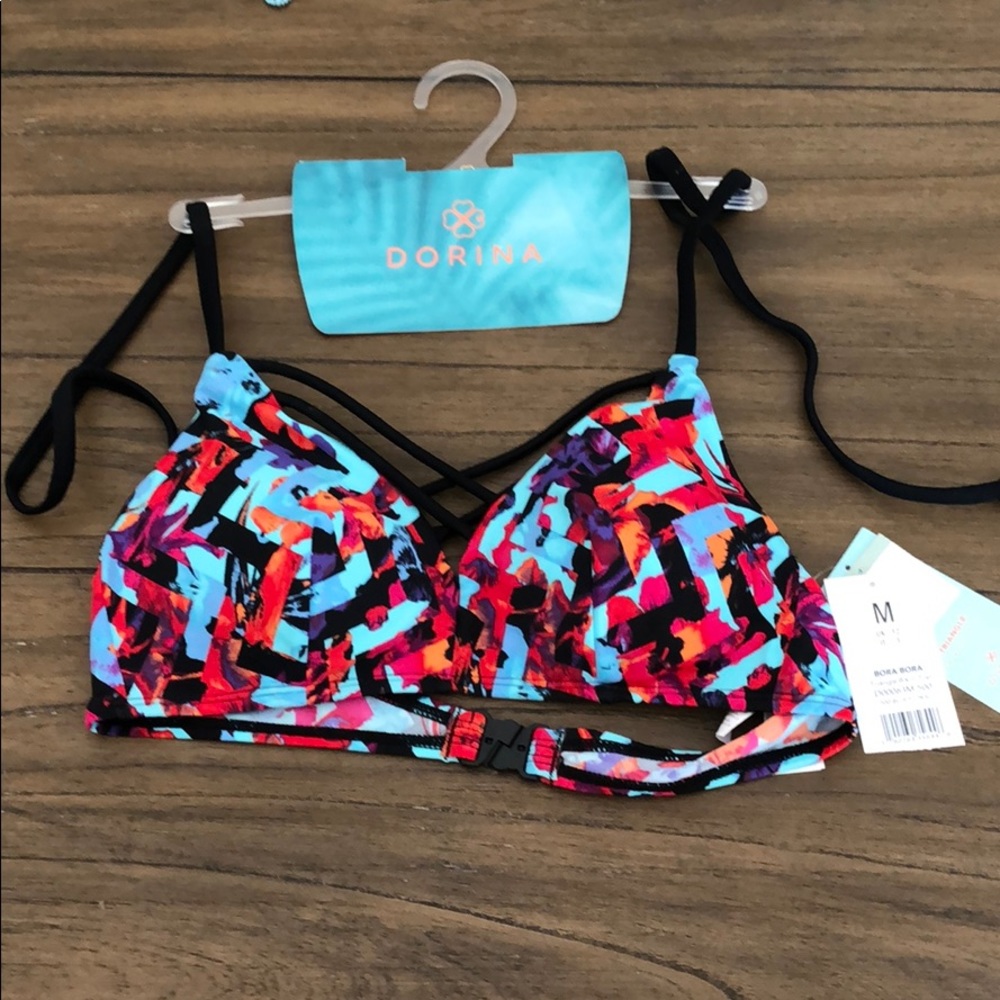 Dorina Tropical Triangle Padded Bikini Top